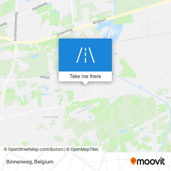 Binnenweg map