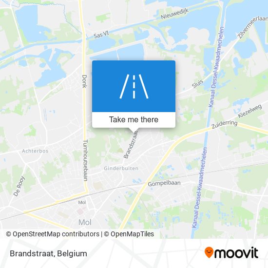 Brandstraat map