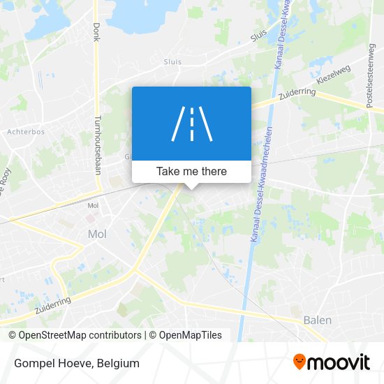 Gompel Hoeve map