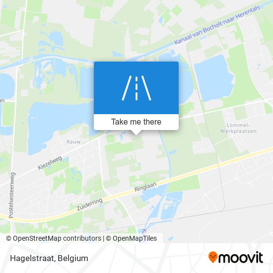 Hagelstraat map