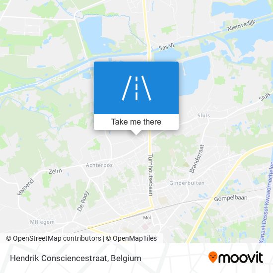 Hendrik Consciencestraat map