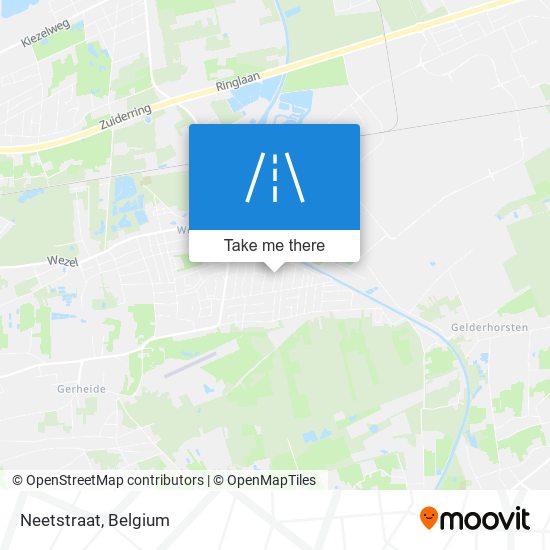 Neetstraat map