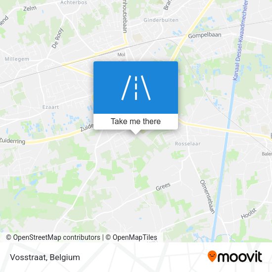 Vosstraat map