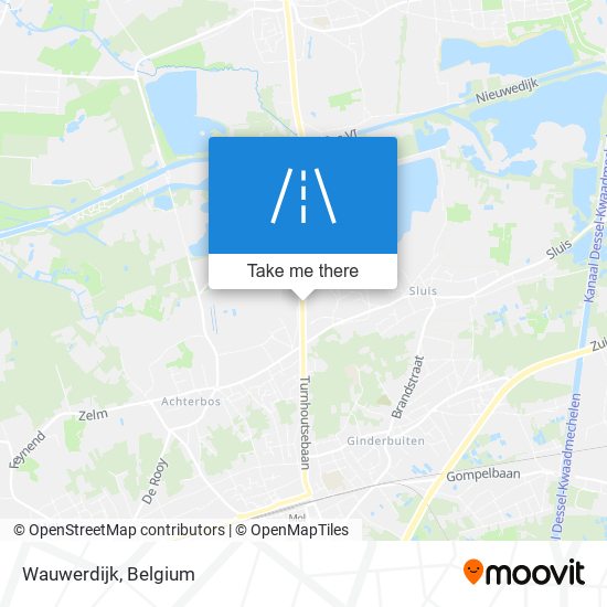 Wauwerdijk map