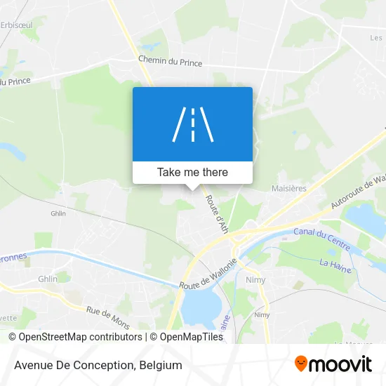 Avenue De Conception map