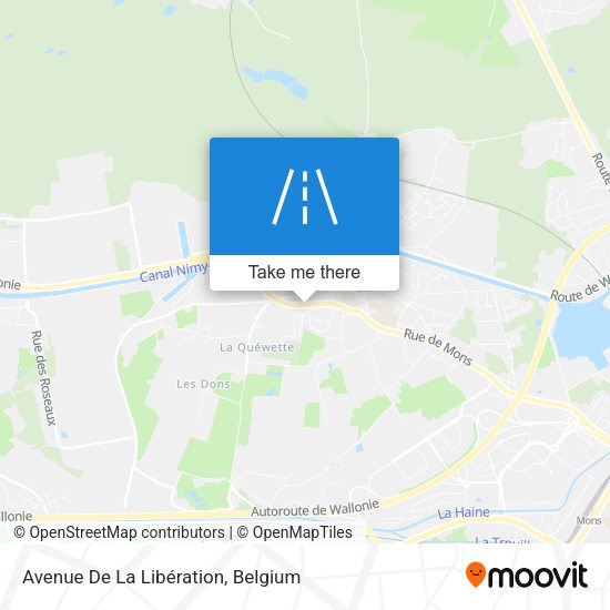 Avenue De La Libération plan
