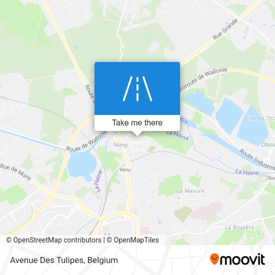 Avenue Des Tulipes plan