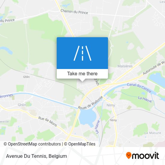Avenue Du Tennis plan