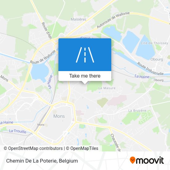 Chemin De La Poterie plan