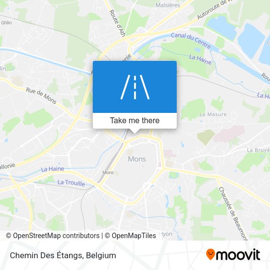 Chemin Des Étangs plan