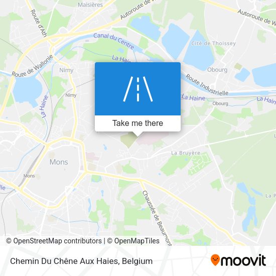Chemin Du Chêne Aux Haies plan