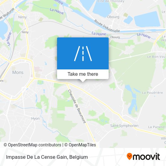 Impasse De La Cense Gain map