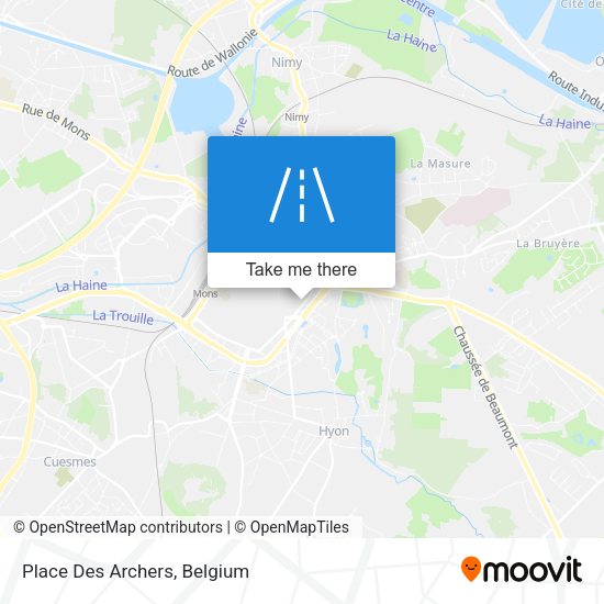 Place Des Archers plan