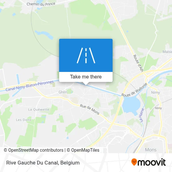 Rive Gauche Du Canal map