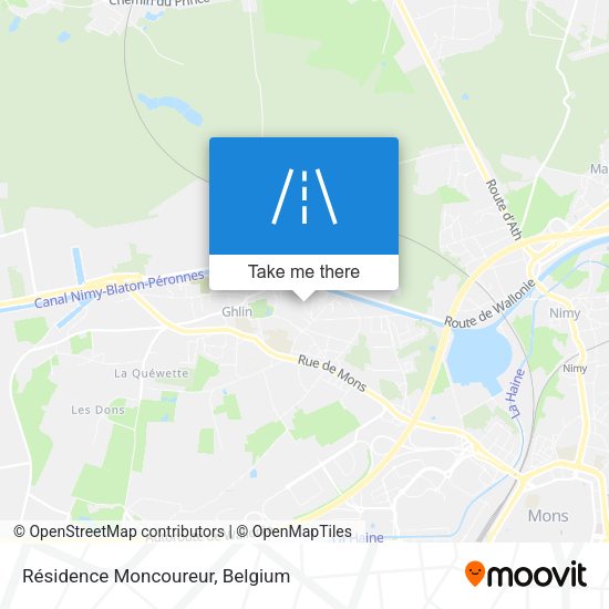 Résidence Moncoureur plan