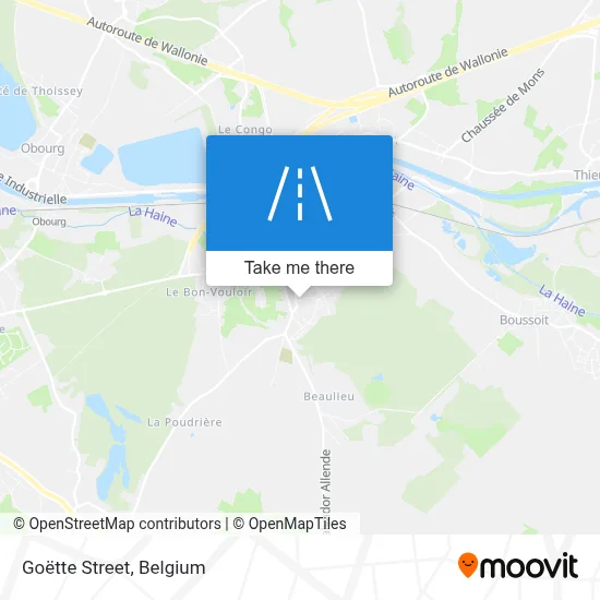 Goëtte Street map