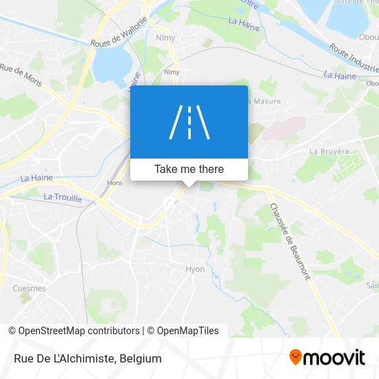 Alchemist Street map