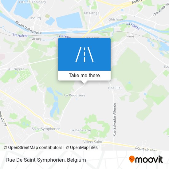 Rue De Saint-Symphorien map