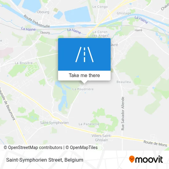 Saint-Symphorien Street map