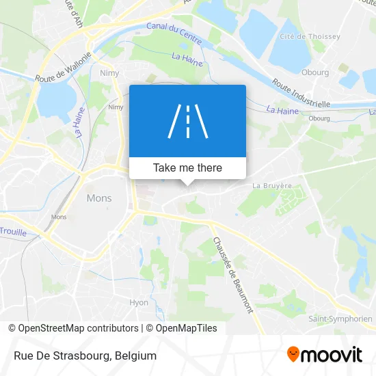 Strasbourg Street map