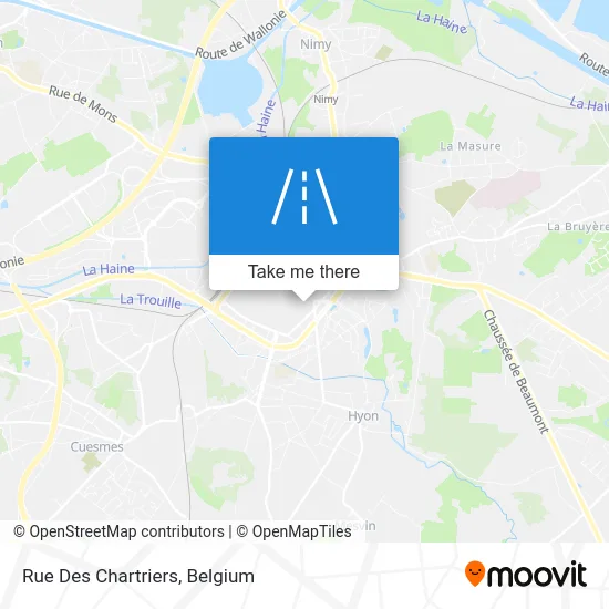 Chartriers Street map