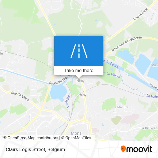 Clairs Logis Street map