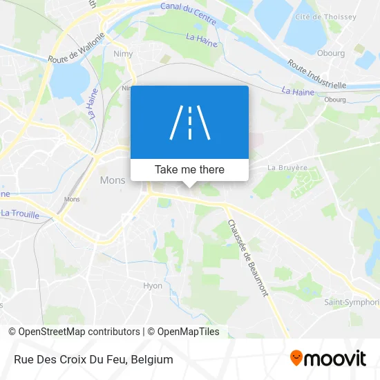 Rue Des Croix Du Feu map