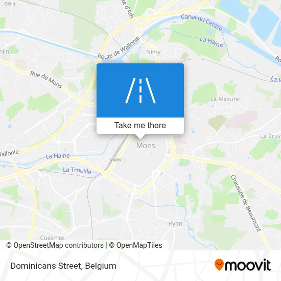 Dominicans Street map