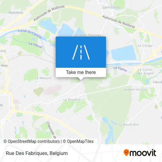 Factories Street map