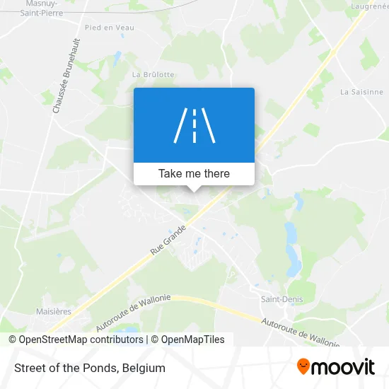 Street of the Ponds map