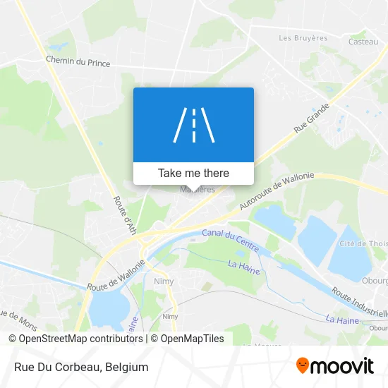 Street of the Raven map