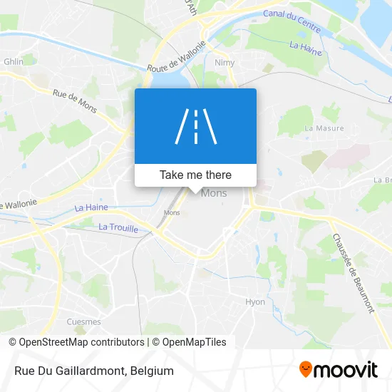 Du Gaillardmont Street map