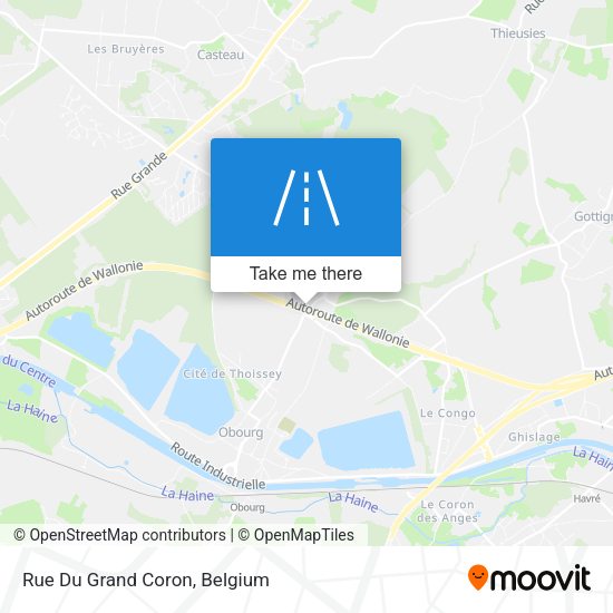 Rue Du Grand Coron plan