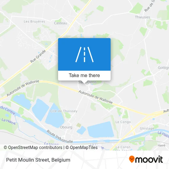 Petit Moulin Street map