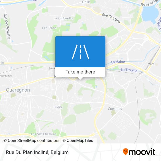 Rue Du Plan Incliné map