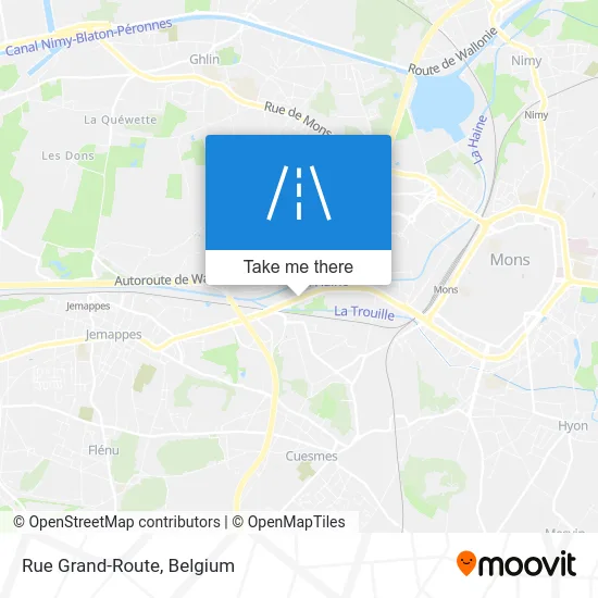 Grand Route Street map