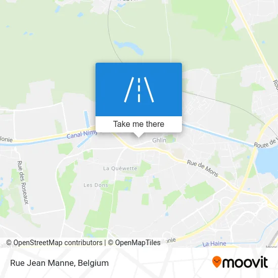 Jean Manne Street map