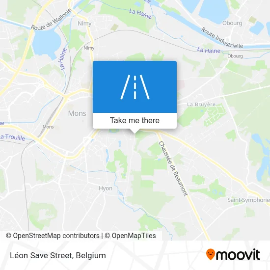 Léon Save Street map