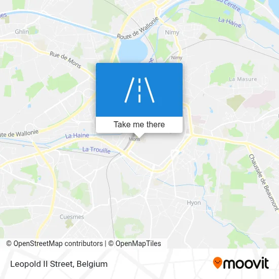 Leopold II Street map