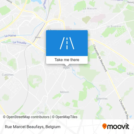 Marcel Beaufays Street map