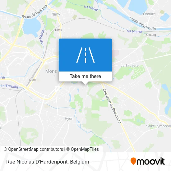 Rue Nicolas D'Hardenpont map