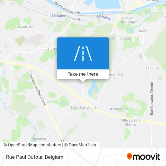 Paul Dufour Street map