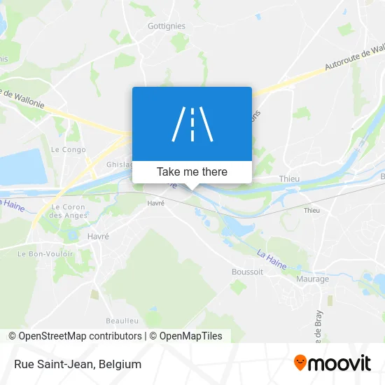 Saint-Jean Street map