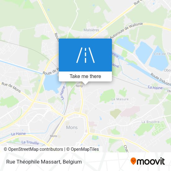 Rue Théophile Massart map