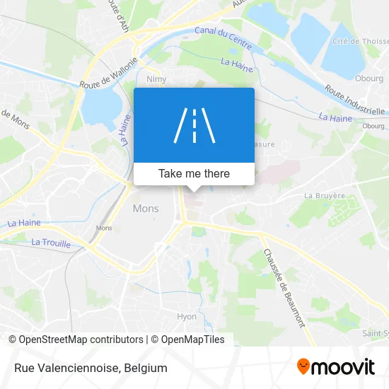 Valenciennes Street map