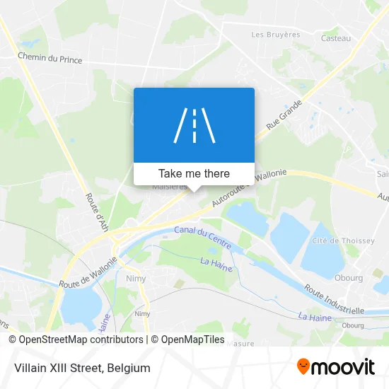 Villain XIII Street map