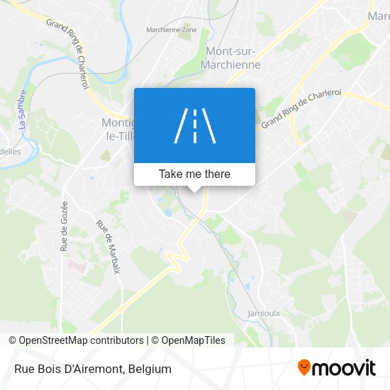 Rue Bois D'Airemont plan