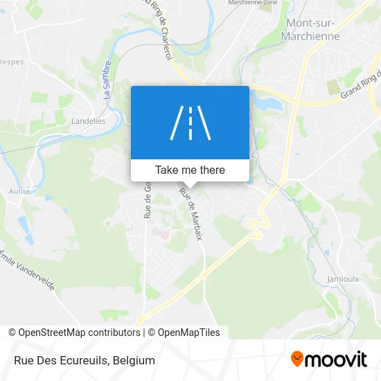 Squirrels Street map