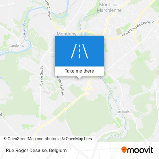 Roger Desaise Street map