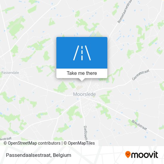Passendaalsestraat plan